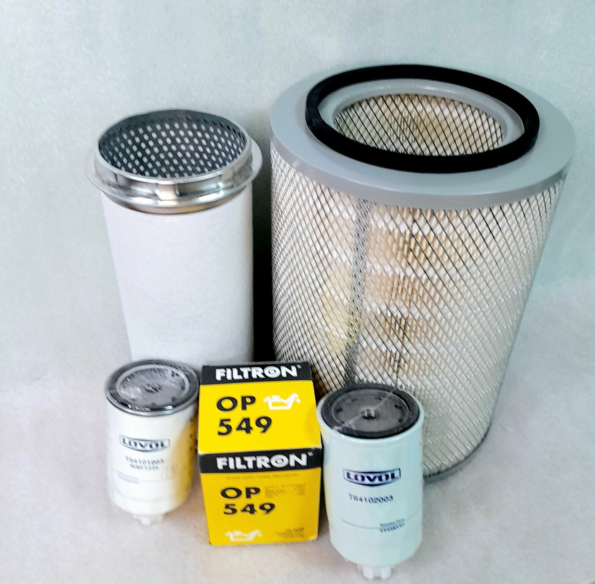 Набор фильтров на Foton (Фотон) 1099 (воздушный, масляный, топливный-грубой и тонкой отчистки)