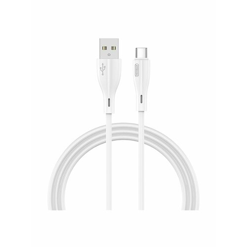 кабель для зарядки micro usb joyroom s um018a9 2м 2 4a белый Кабель для зарядки Type-C USB 1м 2.4A белый