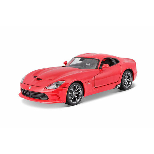 Dodge viper gts srt coupe 2013 red / додж вайпер гтс красный maisto 1 18 2013 vespa lxv желтая игрушка piaggio статические литые автомобили коллекционные хобби