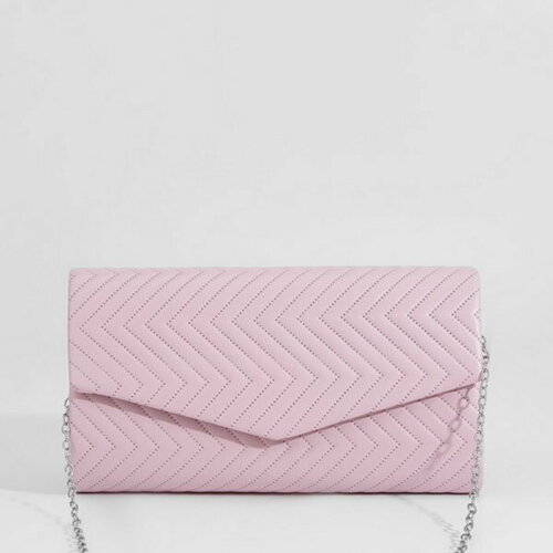 фото Сумка клатч сима-ленд, розовый сима-лэнд