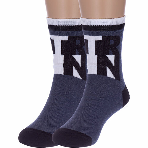 фото Носки conte 2 пары, размер 16, синий