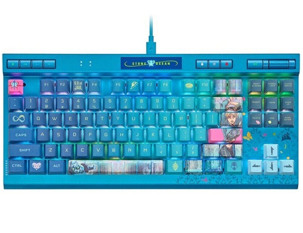 Игровая клавиатура Corsair K70 RGB TKL JOJO Jolyne Edition