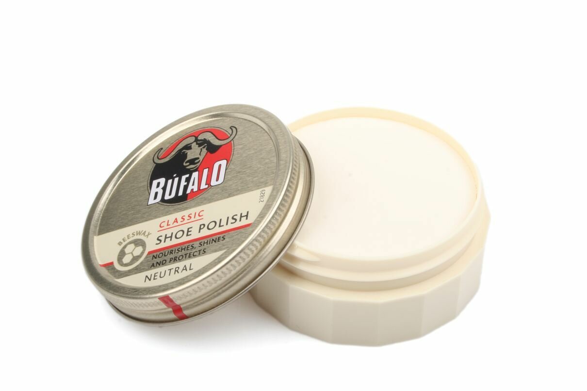 Bufalo Крем для обуви Shoe Polish цвет нейтральный 75 мл