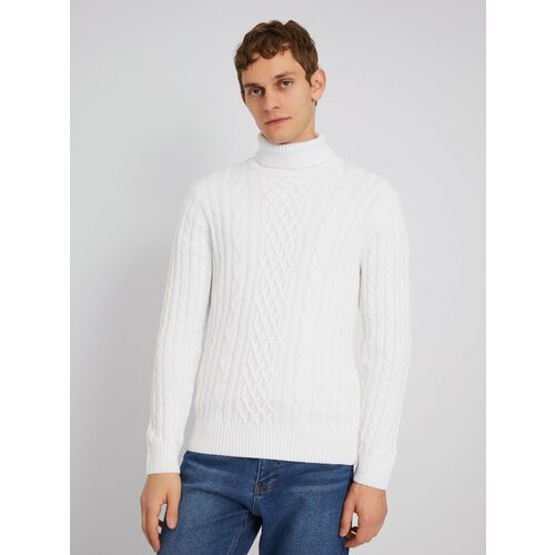 фото Свитер zolla, размер xxl, белый