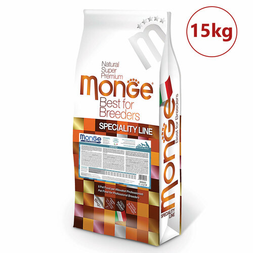 Monge Dog Speciality Hypoallergenic Сухой гипоаллергенный корм для собак, Лосось и Тунец 15 кг monge dog speciality hypoallergenic сухой гипоаллергенный корм для собак лосось и тунец 15 кг