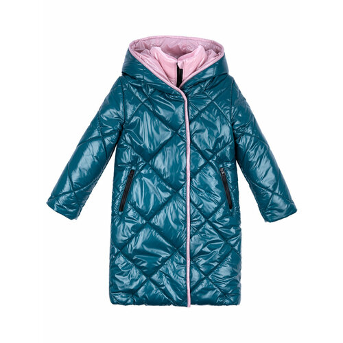 фото Куртка nikastyle, размер 164, зеленый