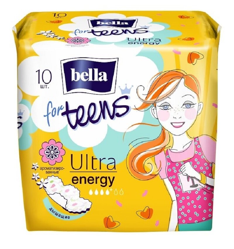 Г/п Bella Teens Energy deo 10шт