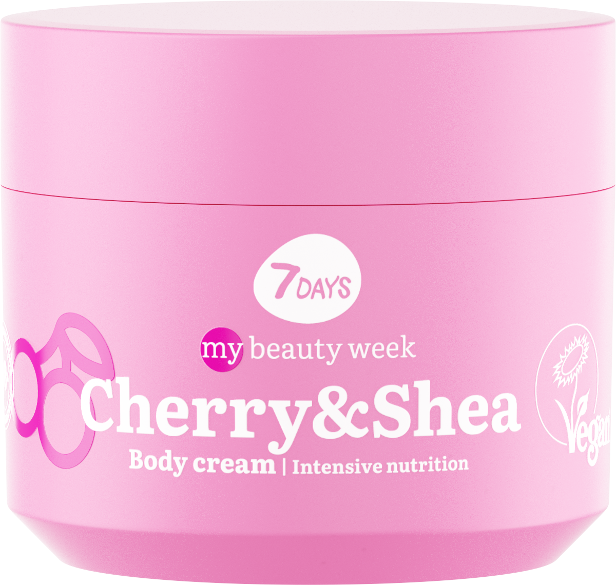 7DAYS Крем для тела интенсивное питание CHERRY&SHEA 300мл