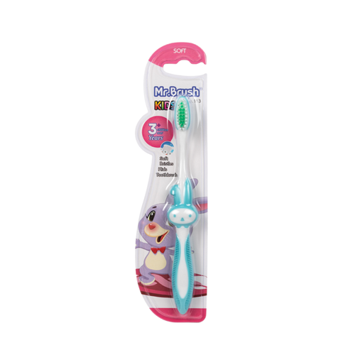 Зубная щетка для детей Mr.Brush Soft Kids 3+ KB32937 1 шт набор mr brush auto совок щетка длинноворсистая