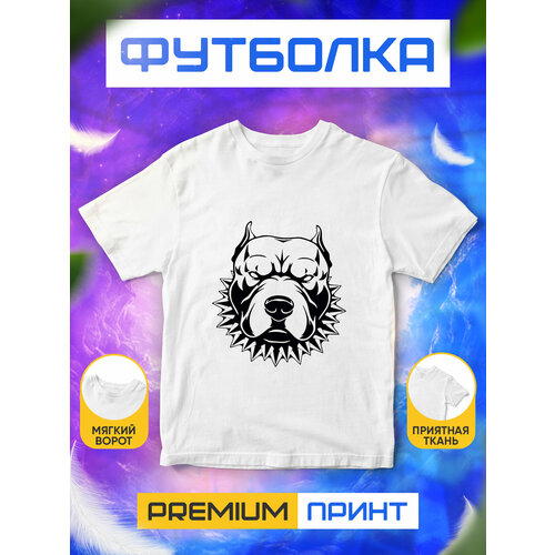 фото Футболка, размер s, белый без бренда