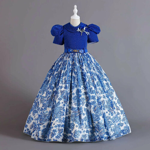 фото Платье, размер 110, синий max garment