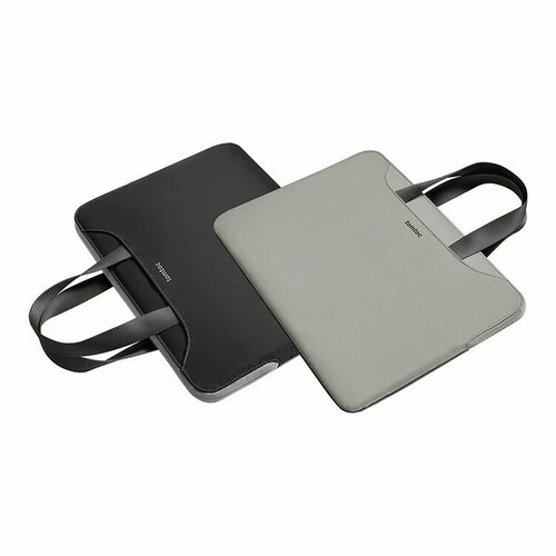 Tomtoc для ноутбуков 13 MacBook Pro|Air M2 | M1 сумка двухцветная TheHer Laptop Handbag A21 Gray/Black 65w 15v 4a uk power adapter for microsoft laptop and tablet charger surface laptop 3 2 1 surface pro 7 6 5 4 3 surface book