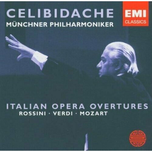 AUDIO CD Rossini / Verdi / Mozart: Opera Overtures. Sergiu Celibidache. 1 CD audio cd celibidache vol 1 symphonies 14 cd