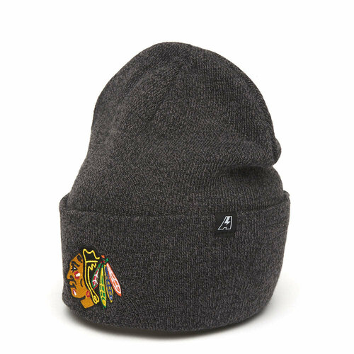 фото Шапка atributika & club, размер 55-58, серый