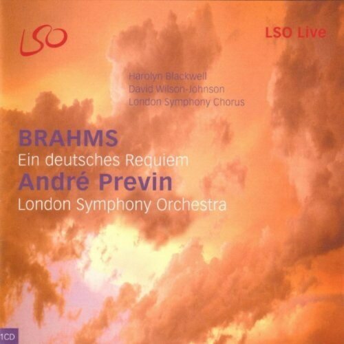 AUDIO CD BRAHMS Ein Deutsches Requiem Harolyn Blackwell, David Wilson-Johnson, London Symphony Chorus, LSO / Previn