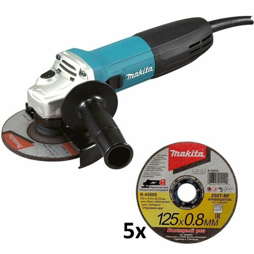 Угловая шлифовальная машина Makita 125мм 720Вт GA5030RX8 1251000₽