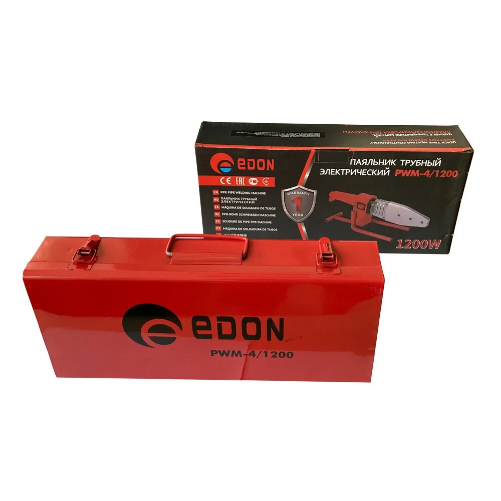 Аппарат для раструбной сварки EDON PWM-4/1200 БИТ - фото №7