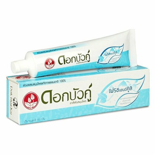 Зубная паста Herbal Toothpaste Fresh&Cool 100гр, TWIN LOTUS