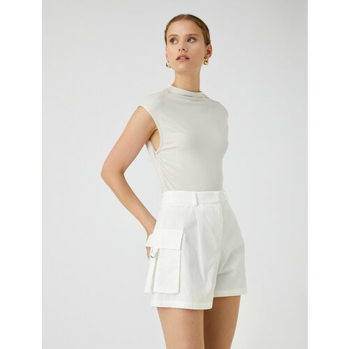 фото Топ koton, размер 48, бежевый