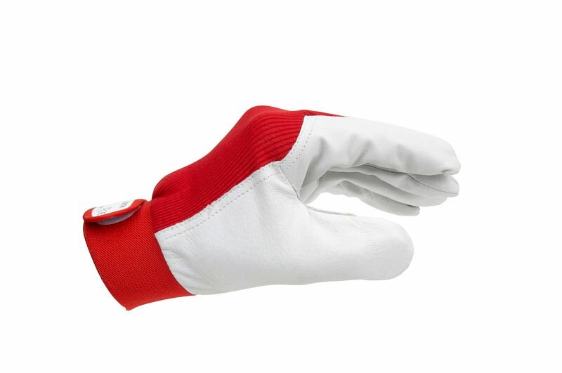 Перчатки защитные Protect кожаные комбинированные на липучке Велкро р.8, Wurth
