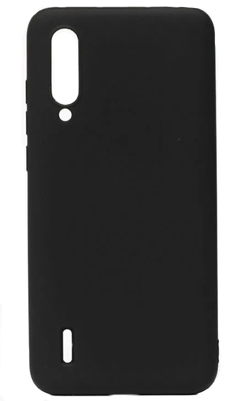 Чехол силиконовый для Xiaomi Mi A3 Lite/Mi CC9, черный