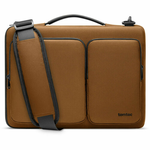 Сумка Tomtoc Defender Laptop Shoulder Bag A42 для ноутбуков 13" коричневая (Brown)