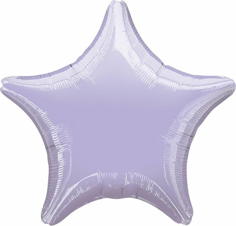 Воздушный шар, Весёлая затея, Звезда Lilac металлик США