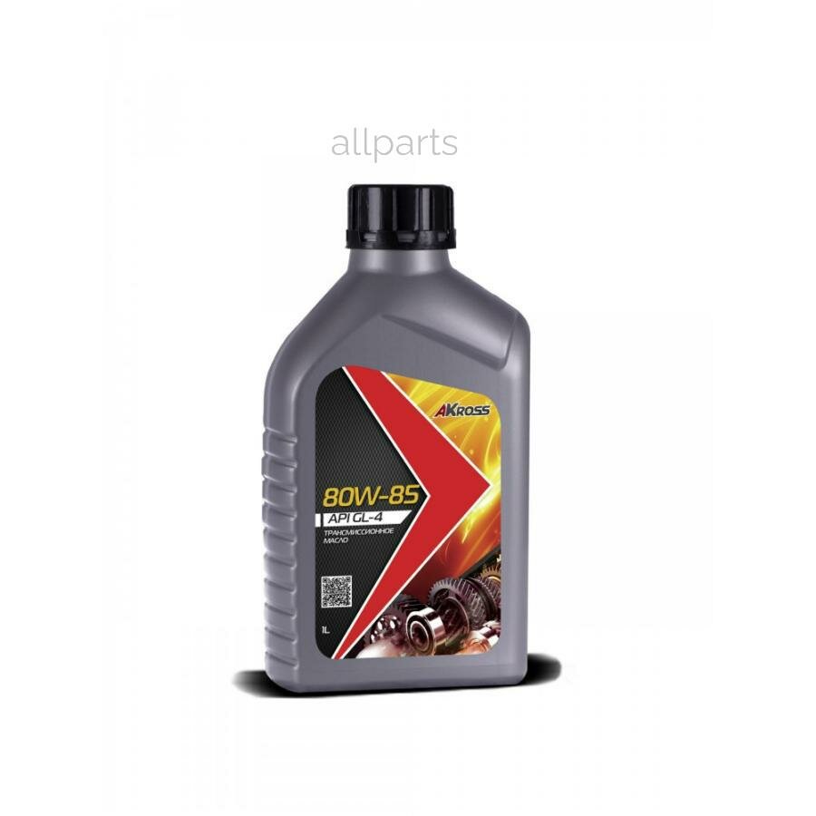 AKROSS AKS0001TOM Трансмиссионное масло AKross TM-4 80W-85 GL-4 1 л