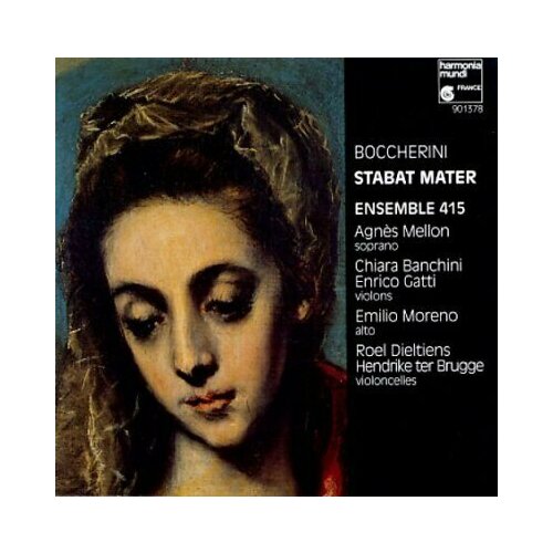 AUDIO CD Boccherini: Stabat Mater, Quintet Op.31 / 4. Ensemble 415 and Agnes Mellon. 1 CD