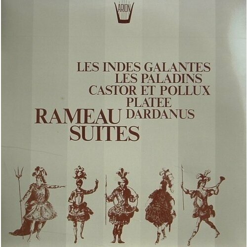 Виниловая пластинка Rameau suites Paladins 1760 suite Indes galantes 1735 suite 1 LP 6749₽