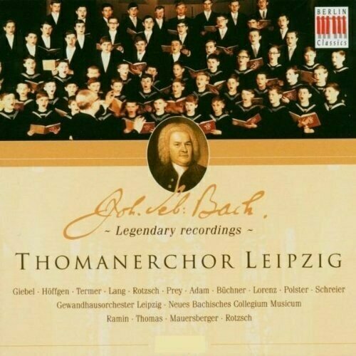 AUDIO CD Thomanerchor Leipzig-Legendary Recording - Ramin / Thomas / Mauersberger / Rotzsch / T