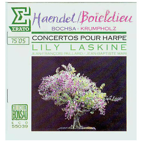 AUDIO CD Handel, Boieldeu, Bochsa: Concertos for Harp. Lily Laskine. 1 CD