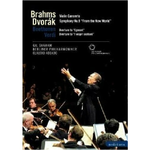 EUROPA-KONZERT 2002 - BRAHMS, J: Violin Concerto / DVORAK, A: Symphony No. 9, From a New World (Shaham, Abbado). 1 DVD europa konzert 2006 from prague