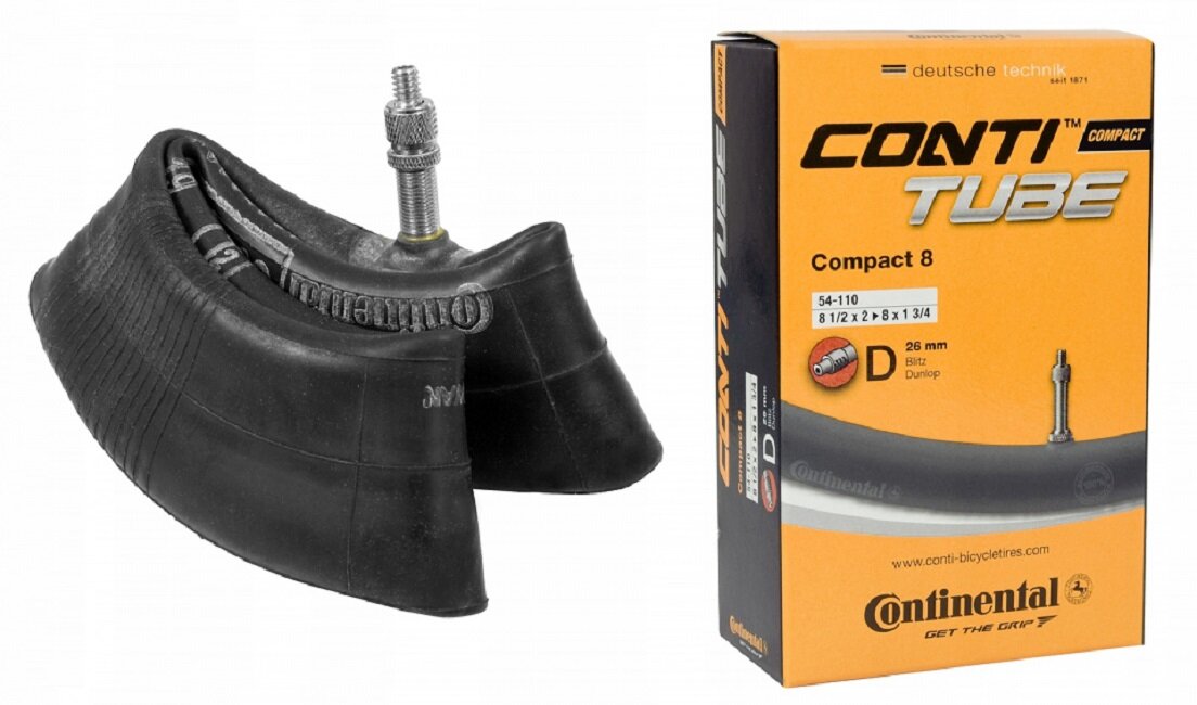 Камера CONTINENTAL Compact 8 dunlop 26mm 8 Черный