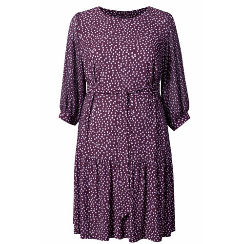 Платье Mila Bezgerts, размер 52, фиолетовый