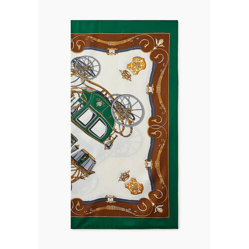 фото Платок rosedena,90х90 см, коричневый