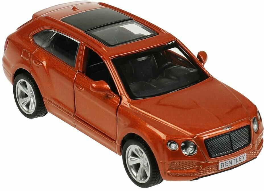 Машинка Технопарк Bentley Bentayga оранжевый - фото №1