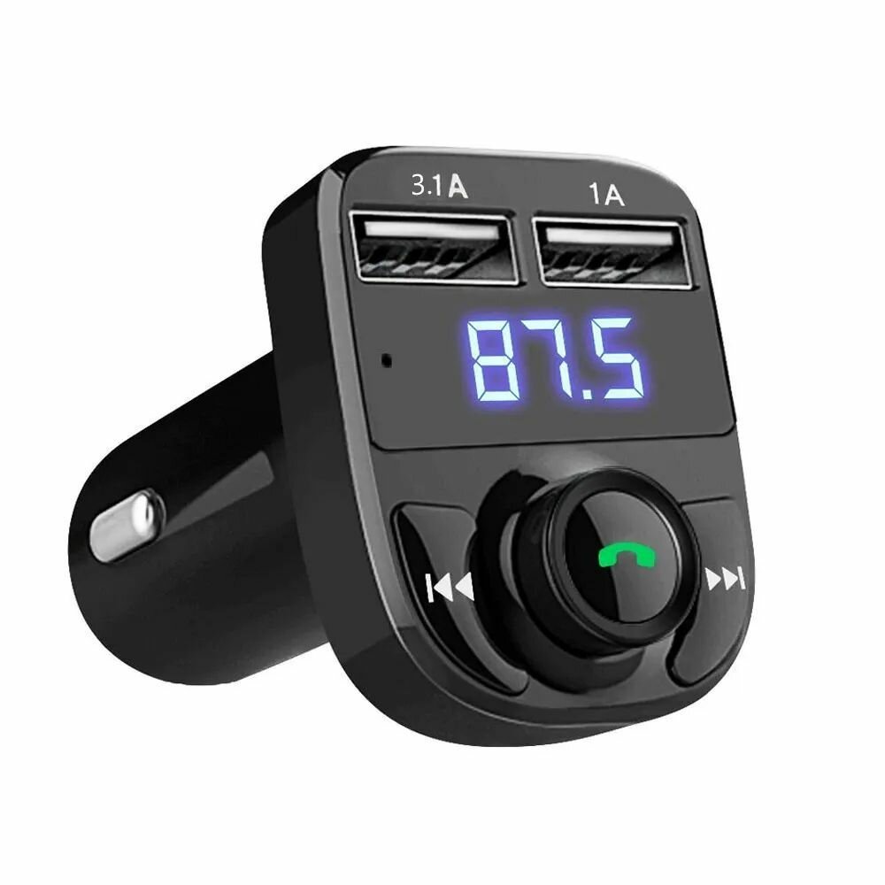 Автомобильный FM-трансмиттер - CARC Bluetooth (черный)