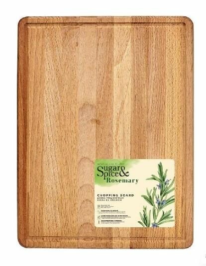 Доска разделочная деревянная 32х24см Sugar&Spice Rosemary