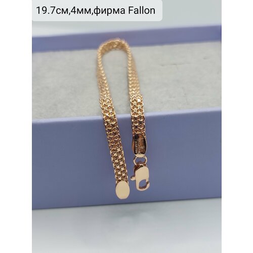 Браслет-цепочка FJ Fallon Jewelry 1 шт размер 197 см золотистый 890₽