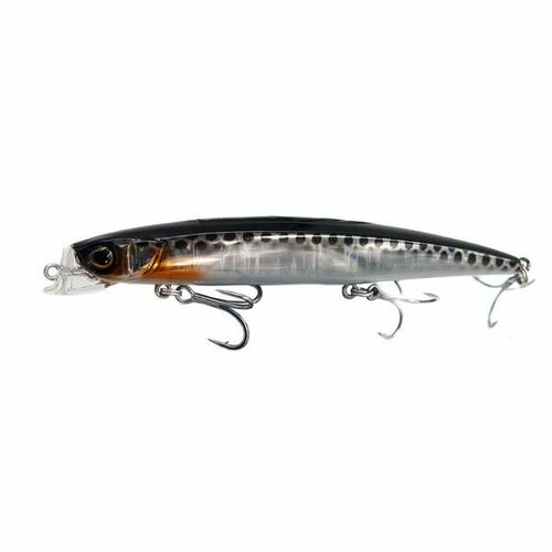 фото Воблер jackall rada minnow 114f 17g цвет h silver & black