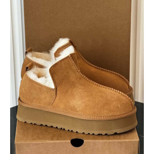 фото Угги угги галоши, размер 36, коричневый без бренда