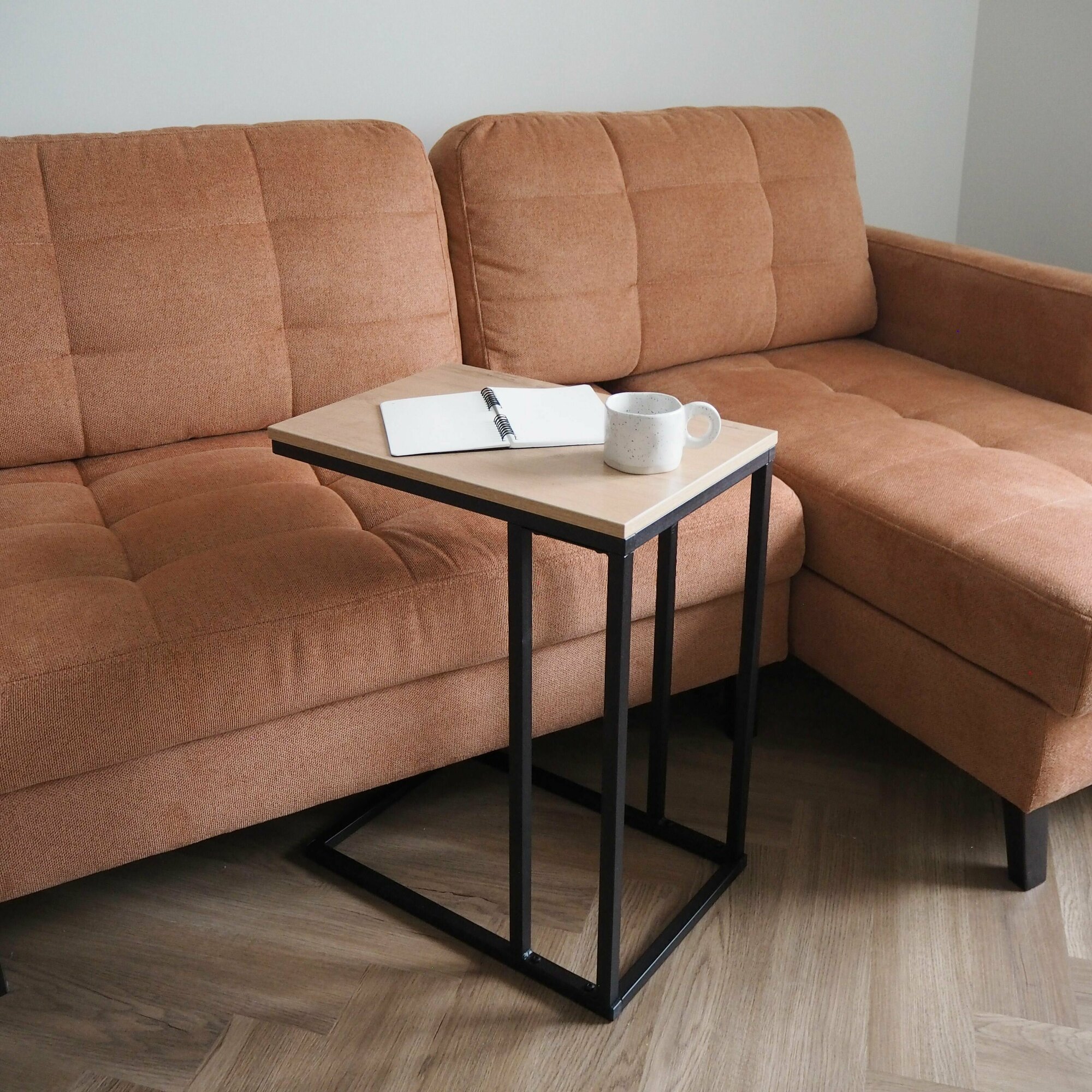 фото Журнальный столик приставной Дуб Бунратти лофт