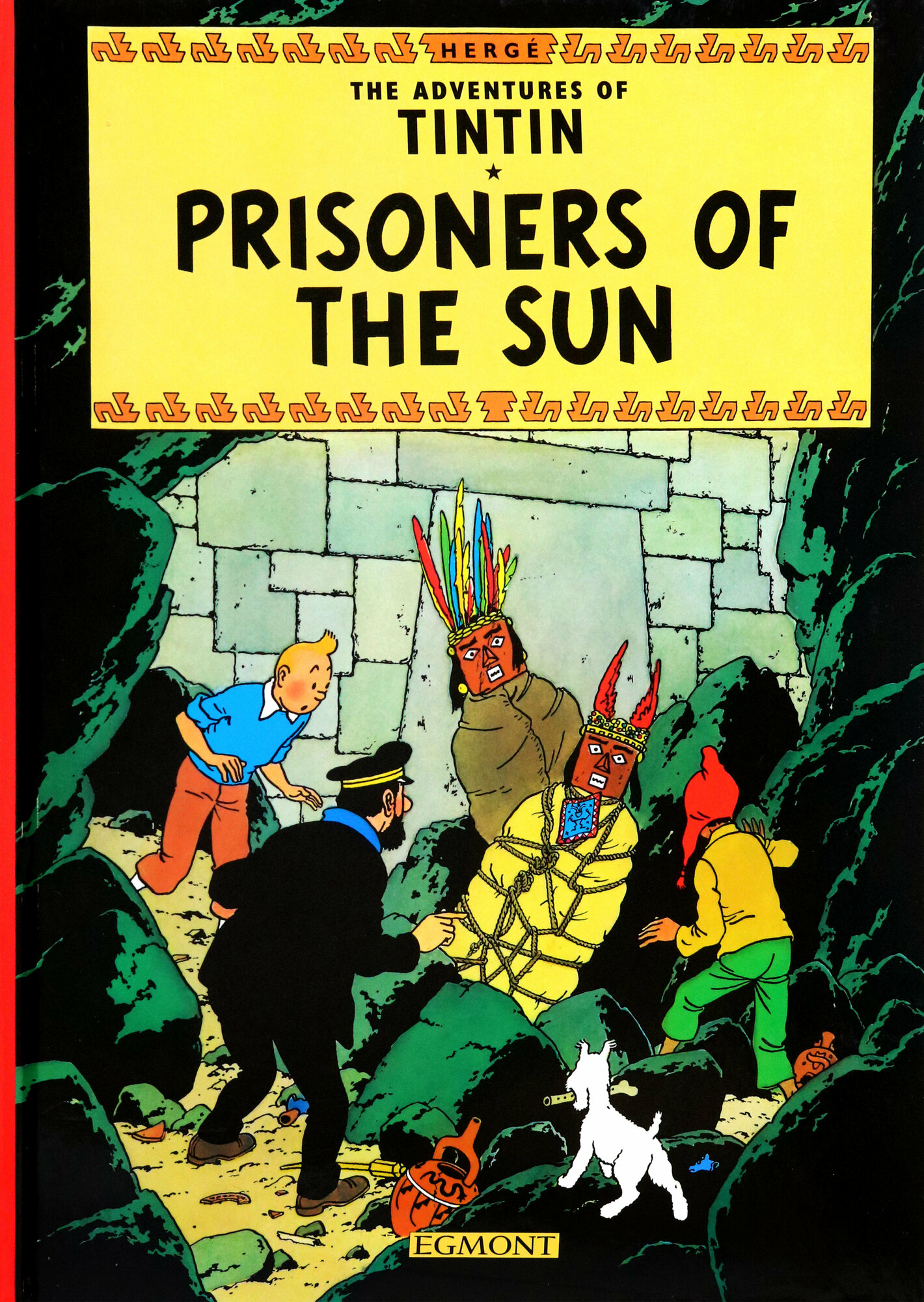 Prisoners of the Sun / Herge / Книга на Английском / Эрже - фото №1