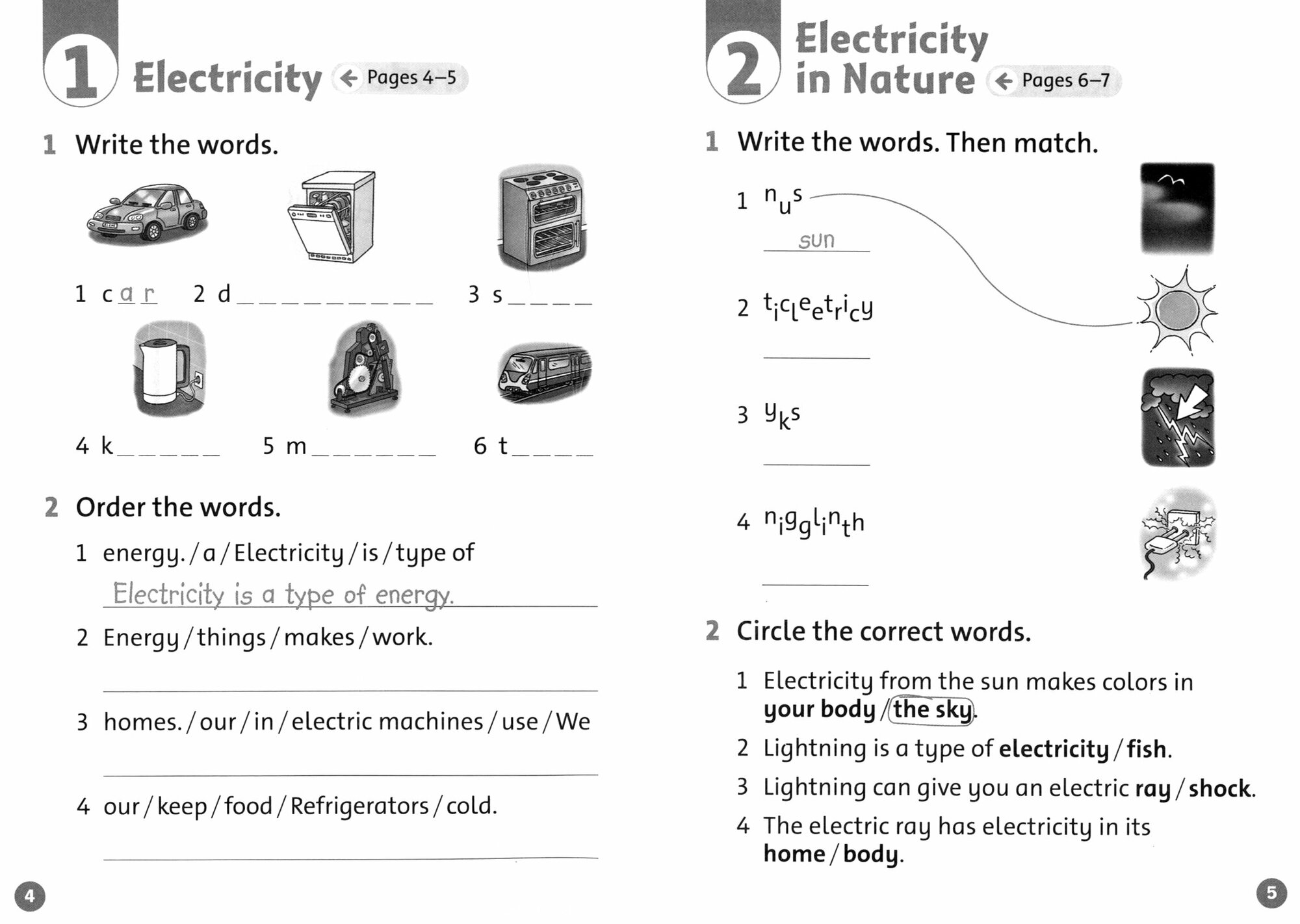 Oxford Read and Discover. Level 2. Electricity. Activity Book - фото №4