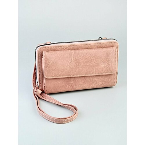 фото Сумка клатч , фактура гладкая, розовый babak