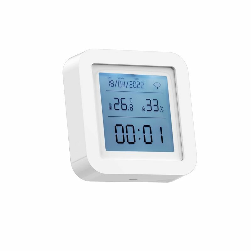 Умный термометр гигрометр  Wi Fi  3 ААА  орбита  team OT HOS21