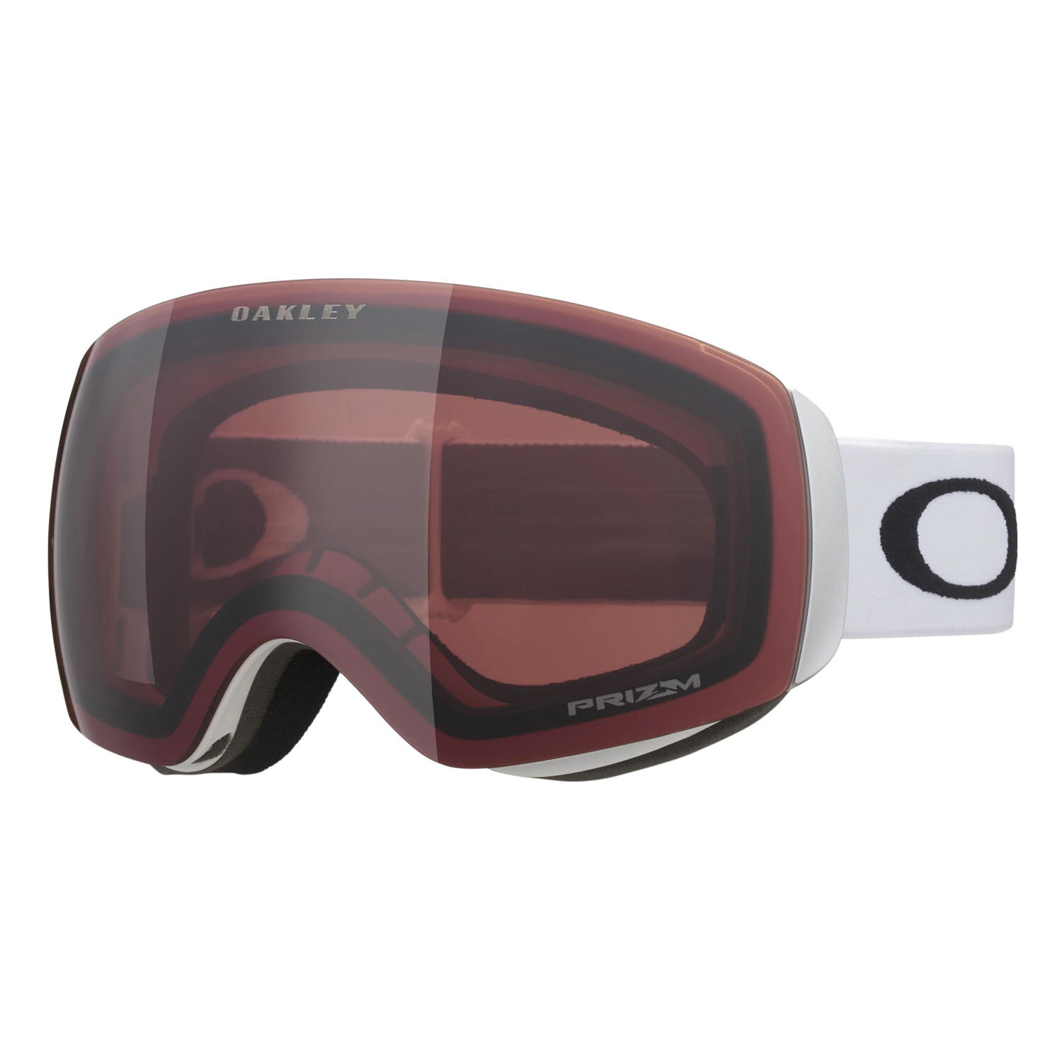 Очки горнолыжные Oakley Flight Deck M Matte White/Prizm Garnet