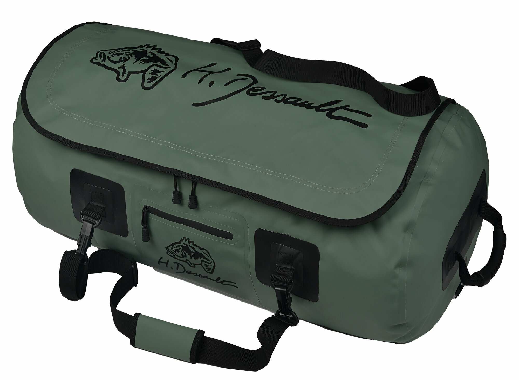 Сумка H.DESSAULT Extreme Bag GREEN, объем 105 литров