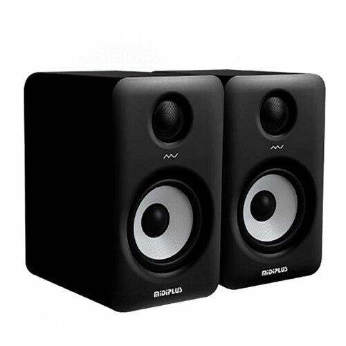 Midiplus MI5 II пара студийных мониторов мощность 70 Ватт динамик 525 твиттер 1 цвет черный 2695000₽